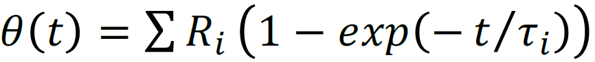 熱網(wǎng)絡(luò)中溫度隨著時間變化的數(shù)學(xué)表達(dá)式